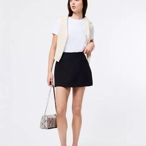 French Connection Black Mini Skirt